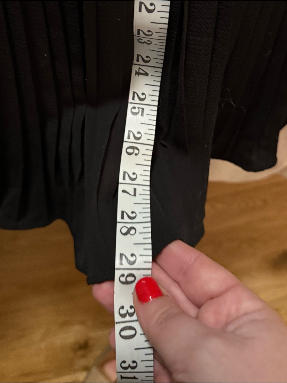 She + Sky Black Ruffle Dress - Picture 4 of 4